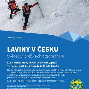 Křest knihy "Laviny v Česku